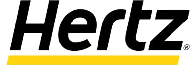 Brand logo for hertz